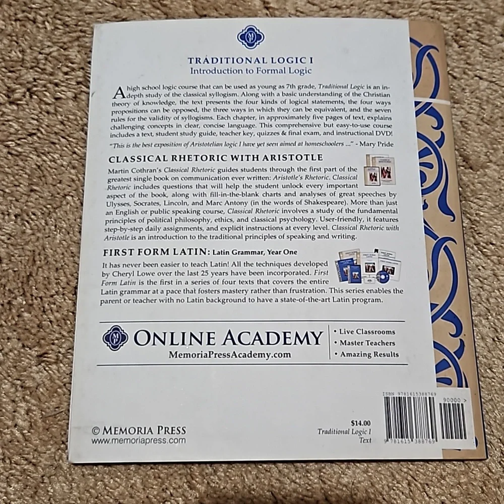 Traditional Logic third edition - Picture 2 of 3